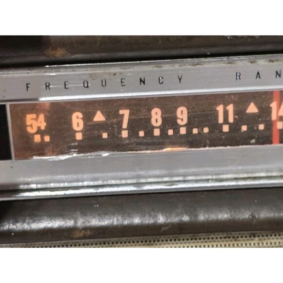 Vintage 50's Arvin 9 Portable Transistor Radio Model 63R58 AM Band Tested Works - Picture 5 of 13